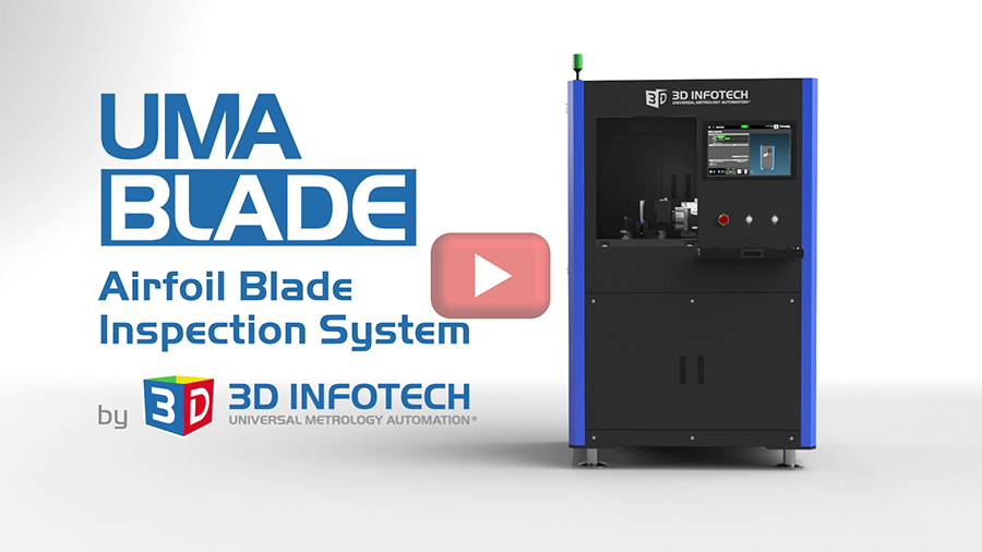 UMA Blade, is a fast and accurate solution for aerospace and industrial gas turbines. Improve the inspection workflow during manufacturing or for maintenance, repair, and overhaul.